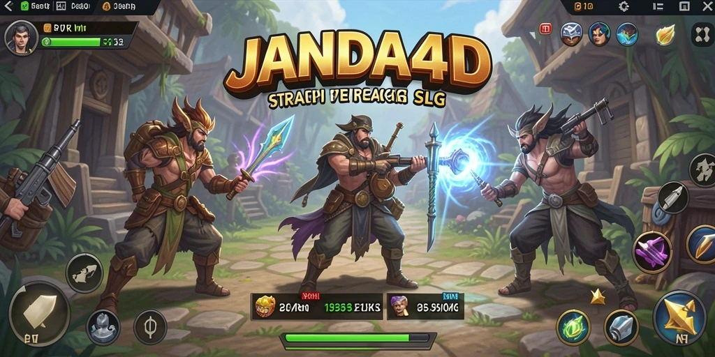 Tampilan screenshot gameplay JANDA4D yang menarik dan penuh aksi.