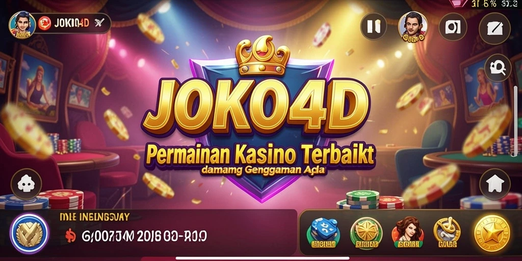 Gameplay seru dan menarik di JOKO4D aplikasi Kasino.