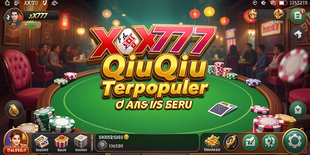 Tangkapan layar menunjukkan gameplay QiuQiu yang seru.